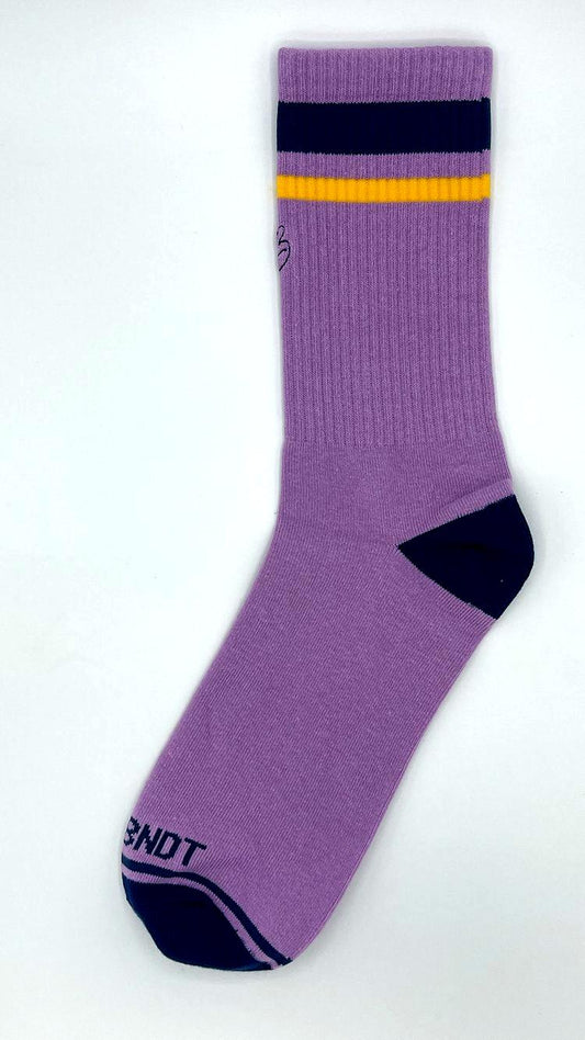 Majestic Amethyst Crew Sock