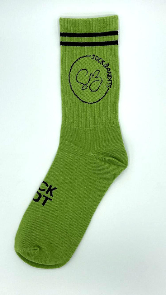 Neon Surge Crew Sock